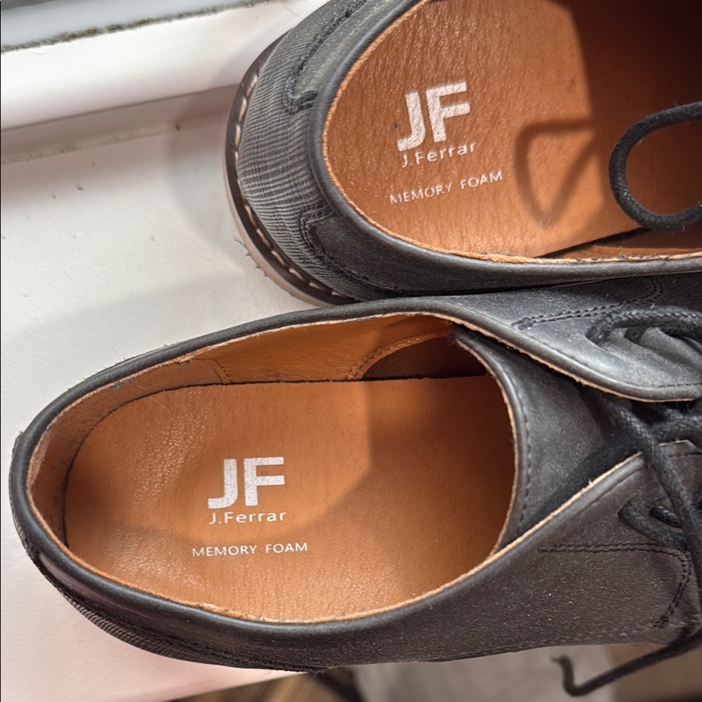 Classic Black Leather Men's Shoes
